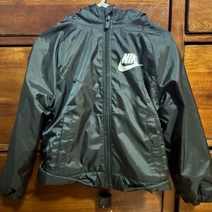 Nike Kids Black Raincoat